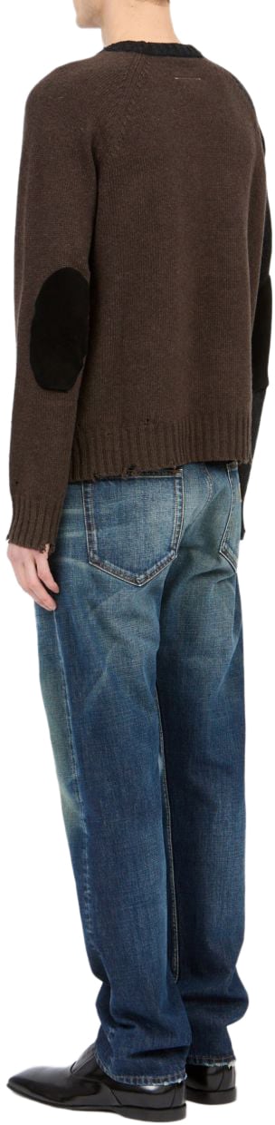 Maison Margiela Sweaters Black Zwart