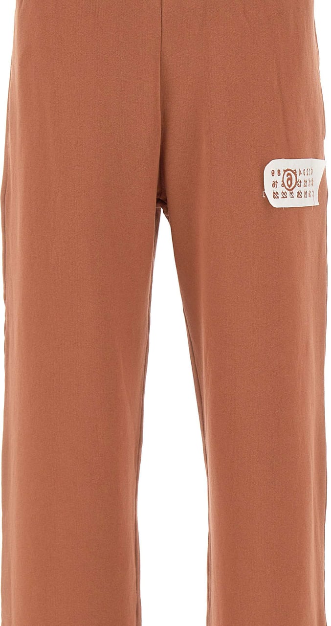 Maison Margiela Trousers Orange Oranje