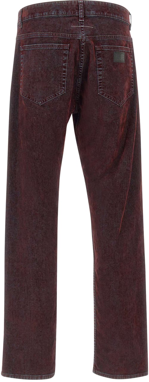 Maison Margiela Jeans Red Rood