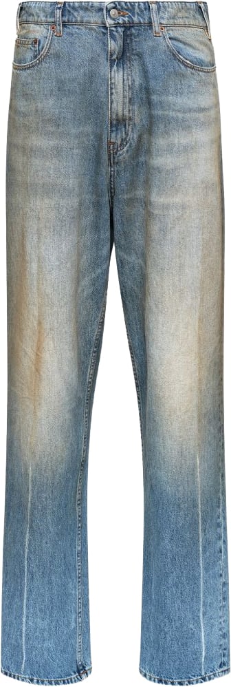 Maison Margiela Jeans Azzurro Blauw