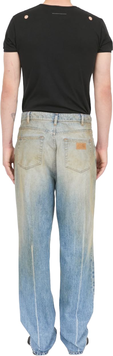 Maison Margiela Jeans Azzurro Blauw