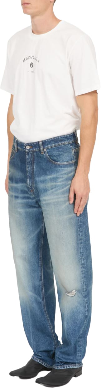 Maison Margiela Jeans Blu Blauw