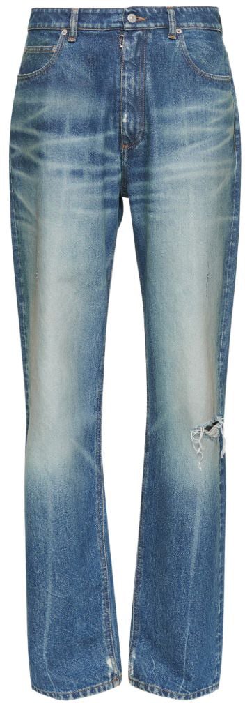 Maison Margiela Jeans Blu Blauw