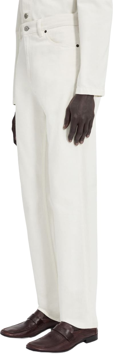 Maison Margiela Jeans Bianco Wit