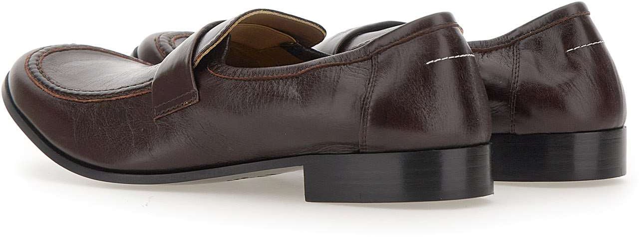 Maison Margiela Flat Shoes Brown Bruin
