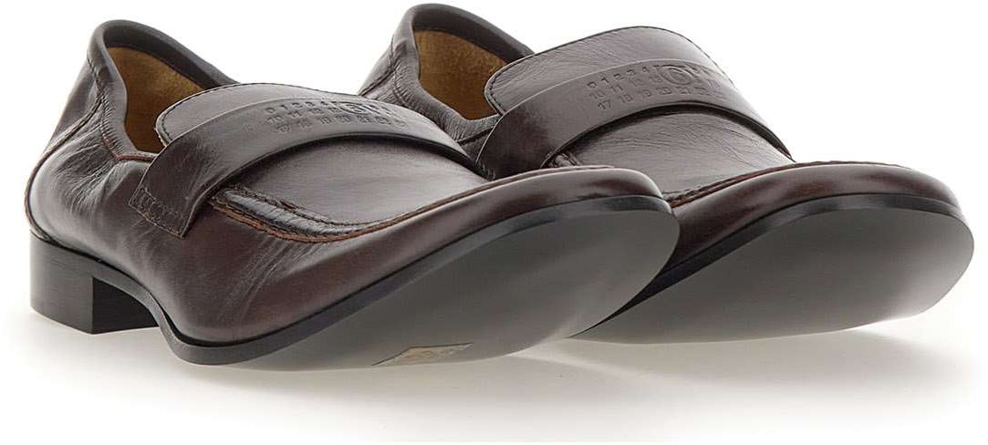 Maison Margiela Flat Shoes Brown Bruin
