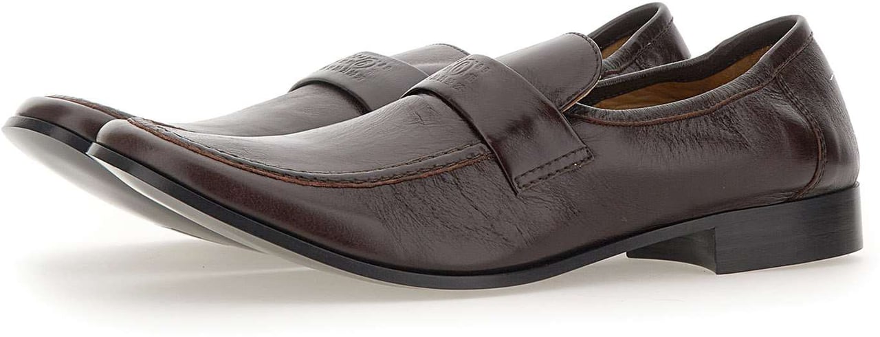 Maison Margiela Flat Shoes Brown Bruin