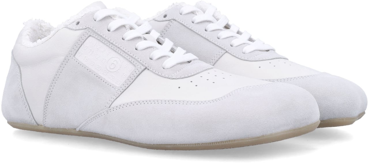 Maison Margiela Sneaker Low Profile Bianco Wit