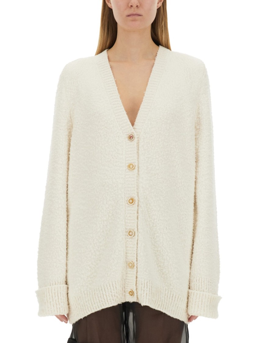 Maison Margiela Oversized Cardigan Wit
