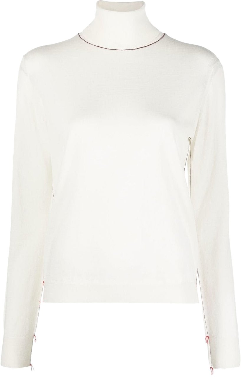 Maison Margiela Sweaters White Wit