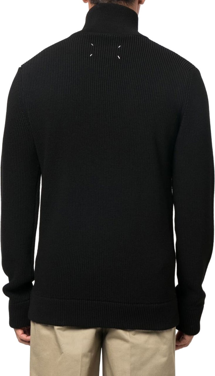 Maison Margiela Sweaters Black Zwart