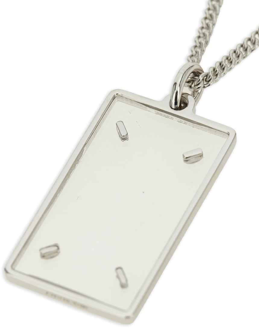 Maison Margiela Four Stitches Necklace Zilver