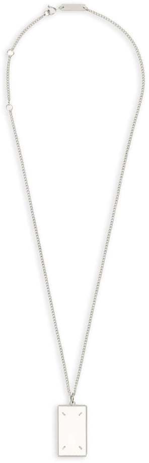 Maison Margiela Four Stitches Necklace Zilver