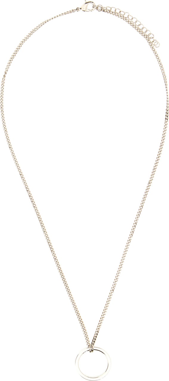 Maison Margiela Mm6 Maison Margiela Silver metal necklace Zilver
