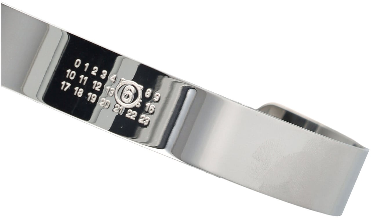 Maison Margiela Minimal Chocker Argento Zilver