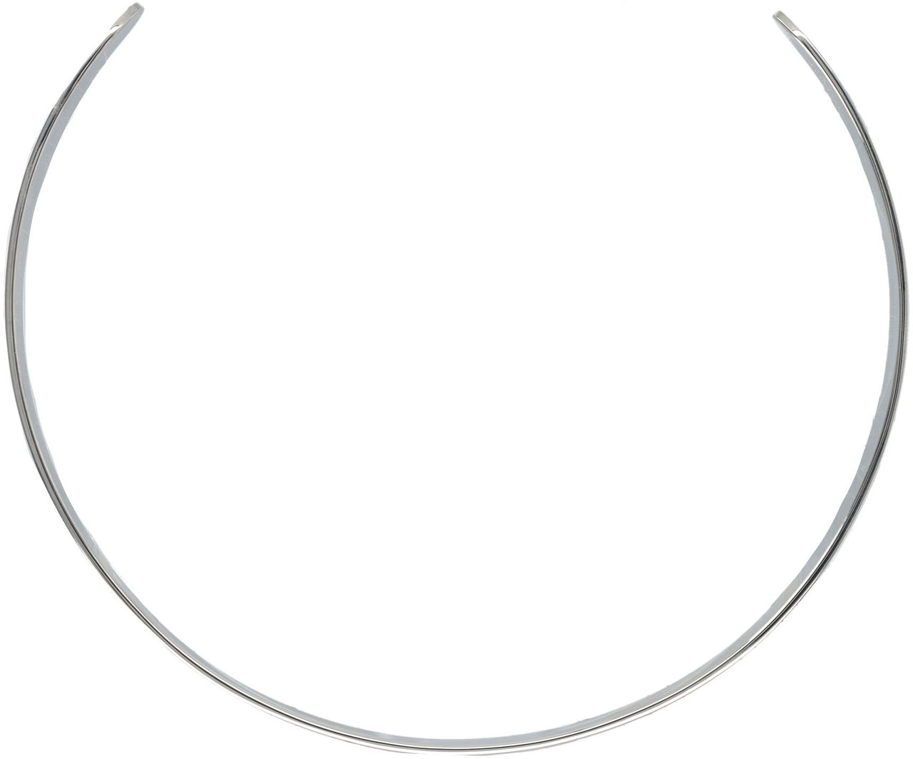 Maison Margiela Minimal Chocker Argento Zilver