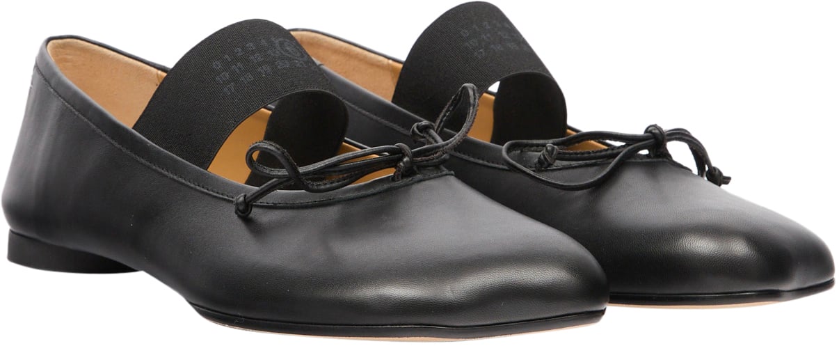 Maison Margiela Flat Shoes Black Zwart