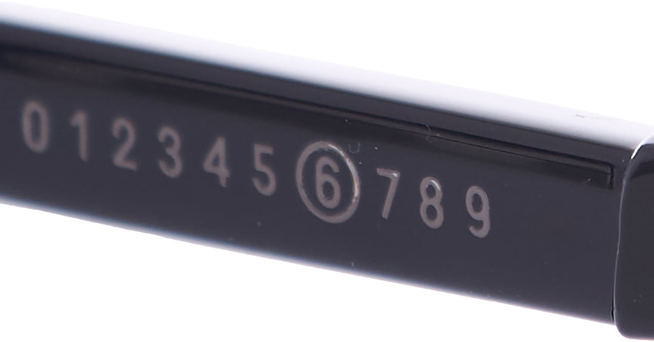 Maison Margiela Sunglasses Black Zwart