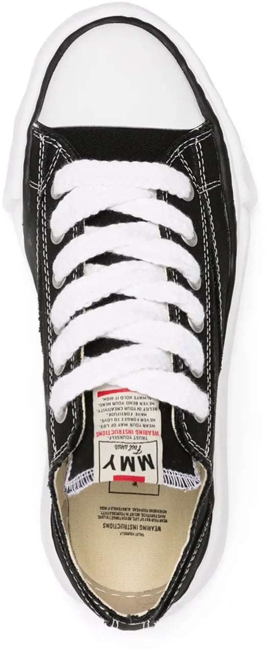 Maison Mihara Yasuhiro Peterson Low Top Sneaker Black Zwart