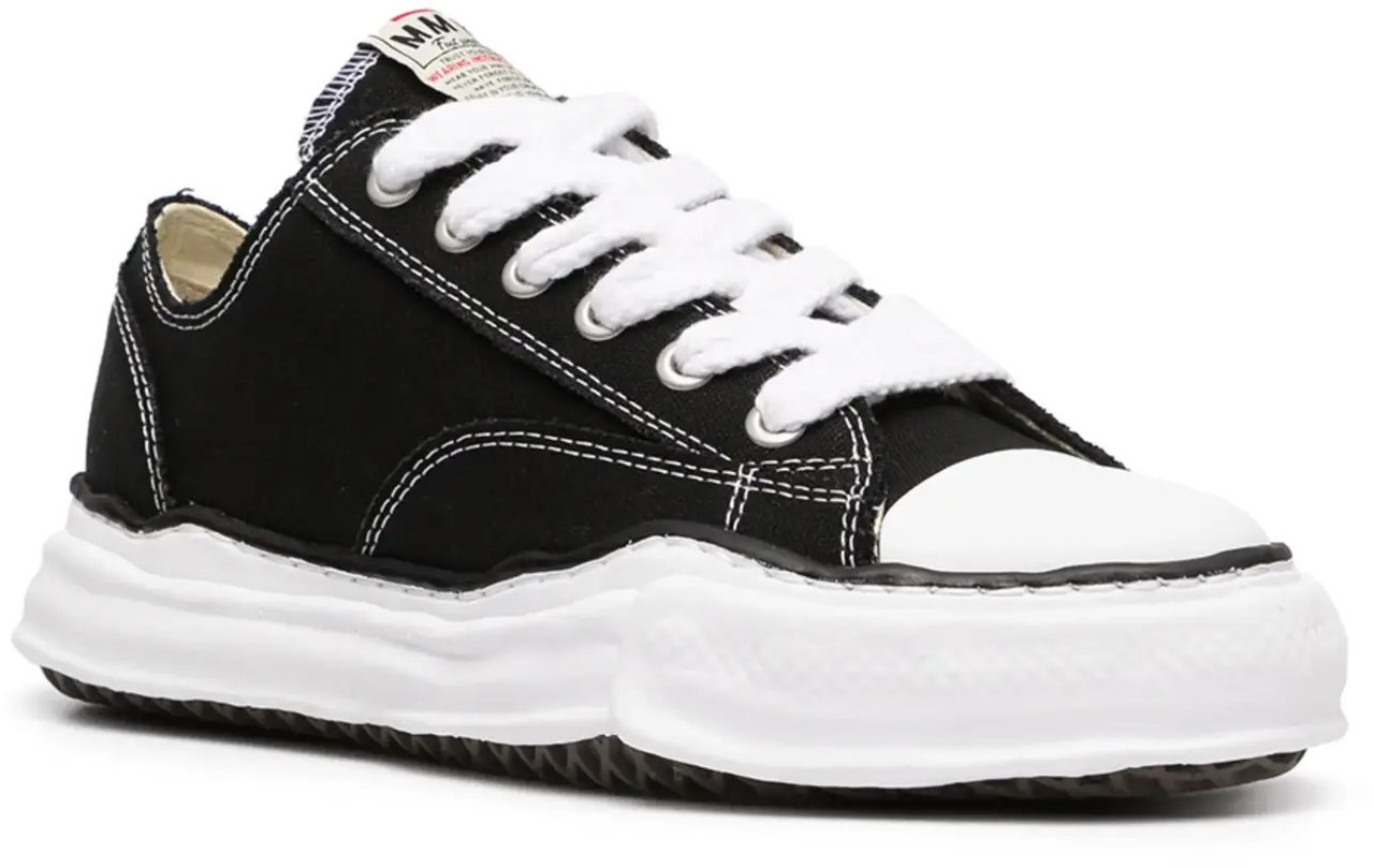 Maison Mihara Yasuhiro Peterson Low Top Sneaker Black Zwart