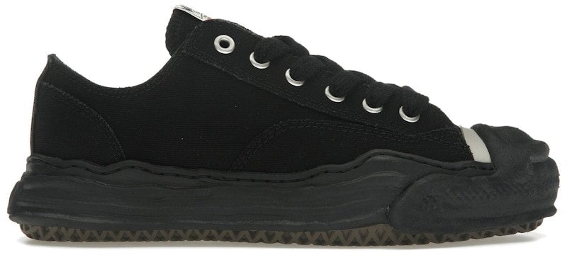 Maison Mihara Yasuhiro Maison Mihara Yasuhiro Hank OG Sole Canvas Low Black Black Zwart