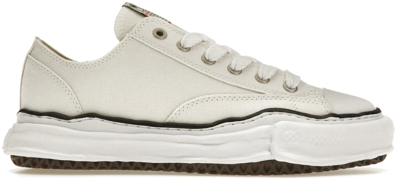 Maison Mihara Yasuhiro Peterson OG Sole Canvas Low White Wit
