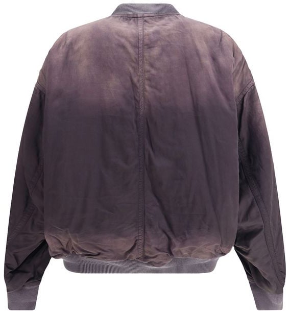 Maison Mihara Yasuhiro Black Rayon Bomber Zwart