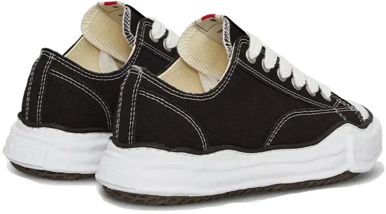 Maison Mihara Yasuhiro Maison Mihara Yasuhiro Peterson OG Sole Canvas Low Black Zwart