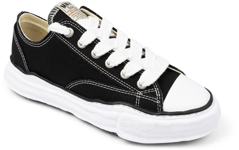 Maison Mihara Yasuhiro PETERSON LOW/original sole canvas Low-Top sneaker BLACK Divers