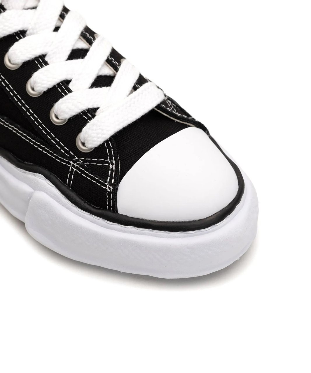 Maison Mihara Yasuhiro Peterson Low Top Sneaker Black Zwart