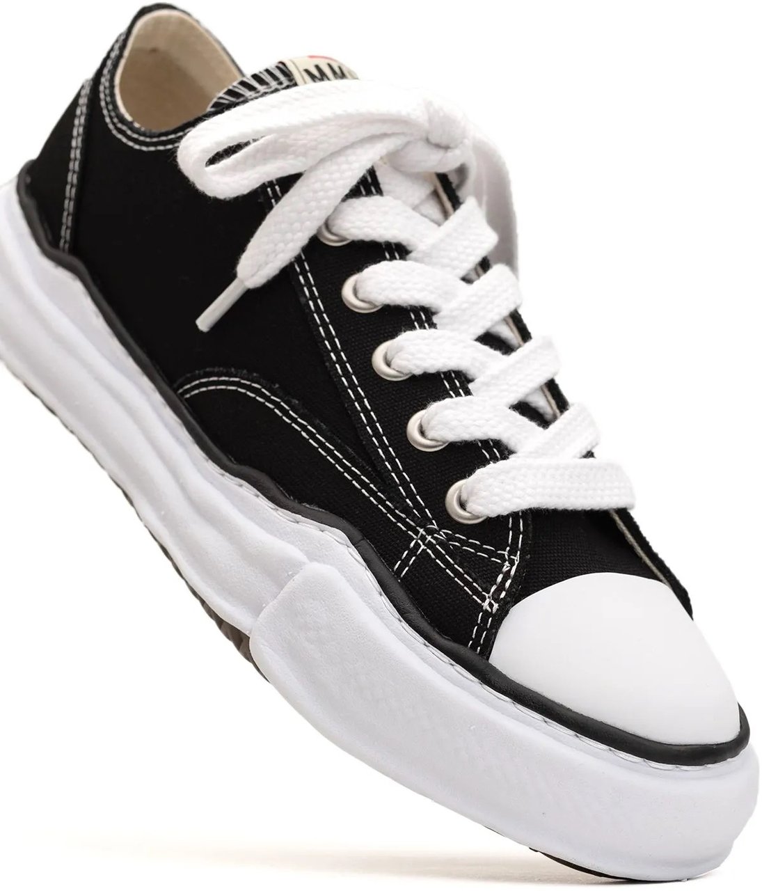 Maison Mihara Yasuhiro Peterson Low Top Sneaker Black Zwart