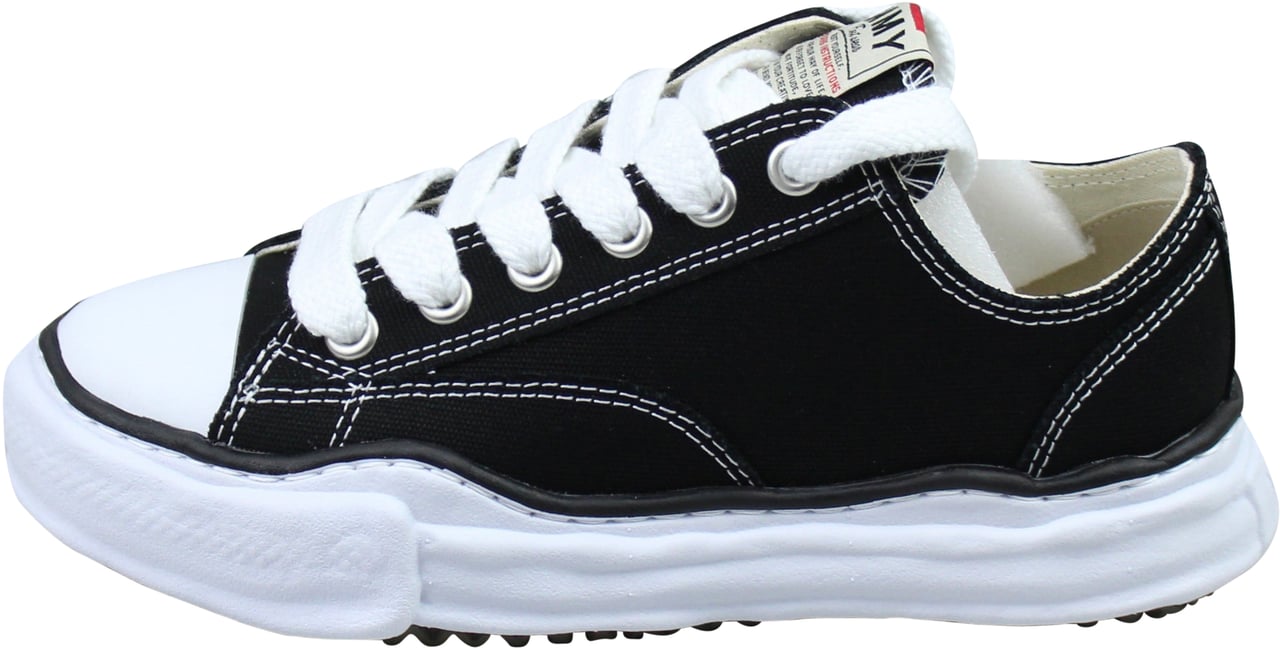 Maison Mihara Yasuhiro Maison Mihara Yasuhiro Peterson OG Sole Canvas Low 'Zwart' Zwart