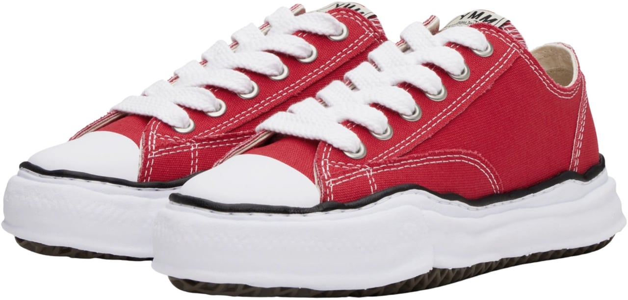 Maison Mihara Yasuhiro Peterson OG Sole Canvas Low Red Divers