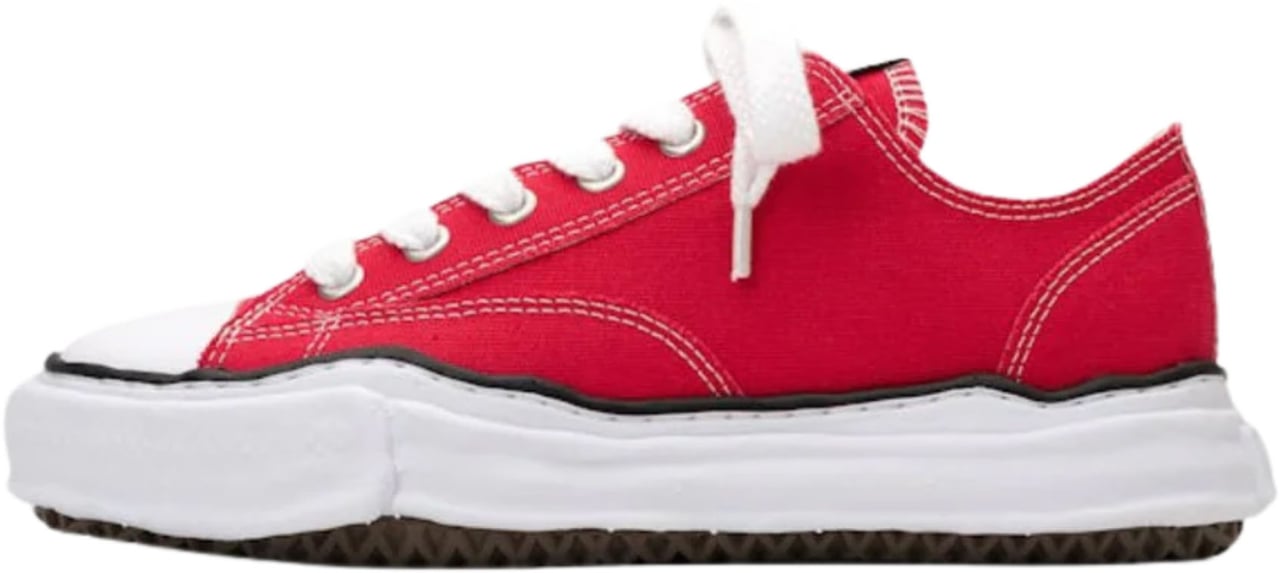 Maison Mihara Yasuhiro Peterson OG Sole Canvas Low Red Divers
