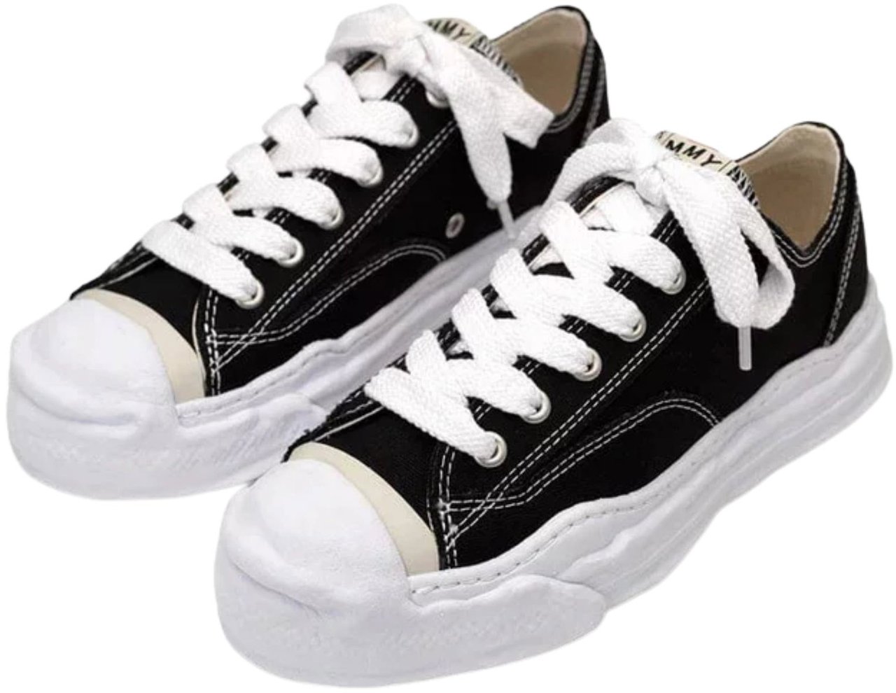 Maison Mihara Yasuhiro Maison Mihara Yasuhiro Hank OG Sole Canvas Low Black Divers