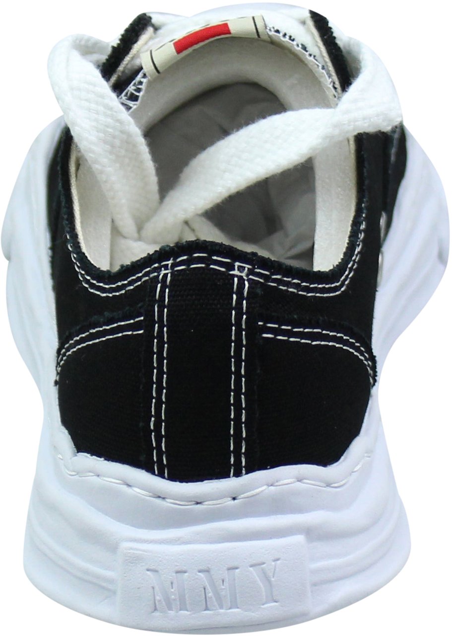 Maison Mihara Yasuhiro Maison Mihara Yasuhiro Hank OG Sole Canvas Low 'Zwart' Zwart