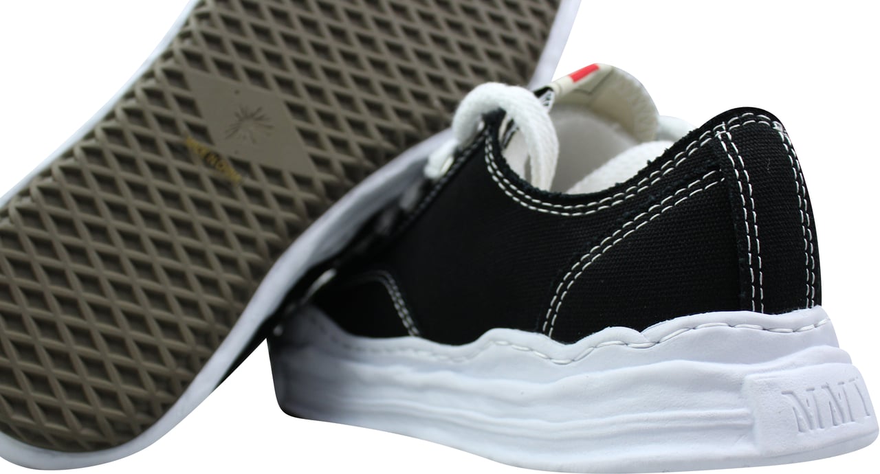 Maison Mihara Yasuhiro Maison Mihara Yasuhiro Hank OG Sole Canvas Low 'Zwart' Zwart