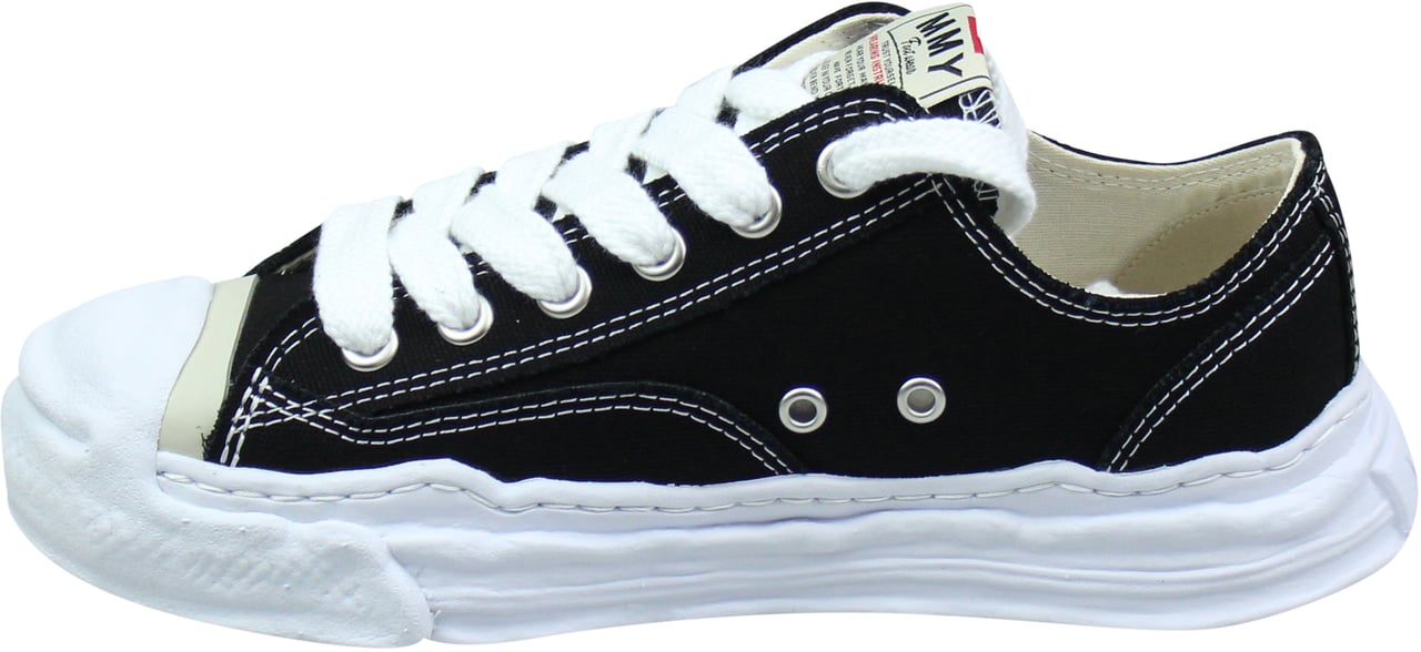 Maison Mihara Yasuhiro Maison Mihara Yasuhiro Hank OG Sole Canvas Low 'Zwart' Zwart