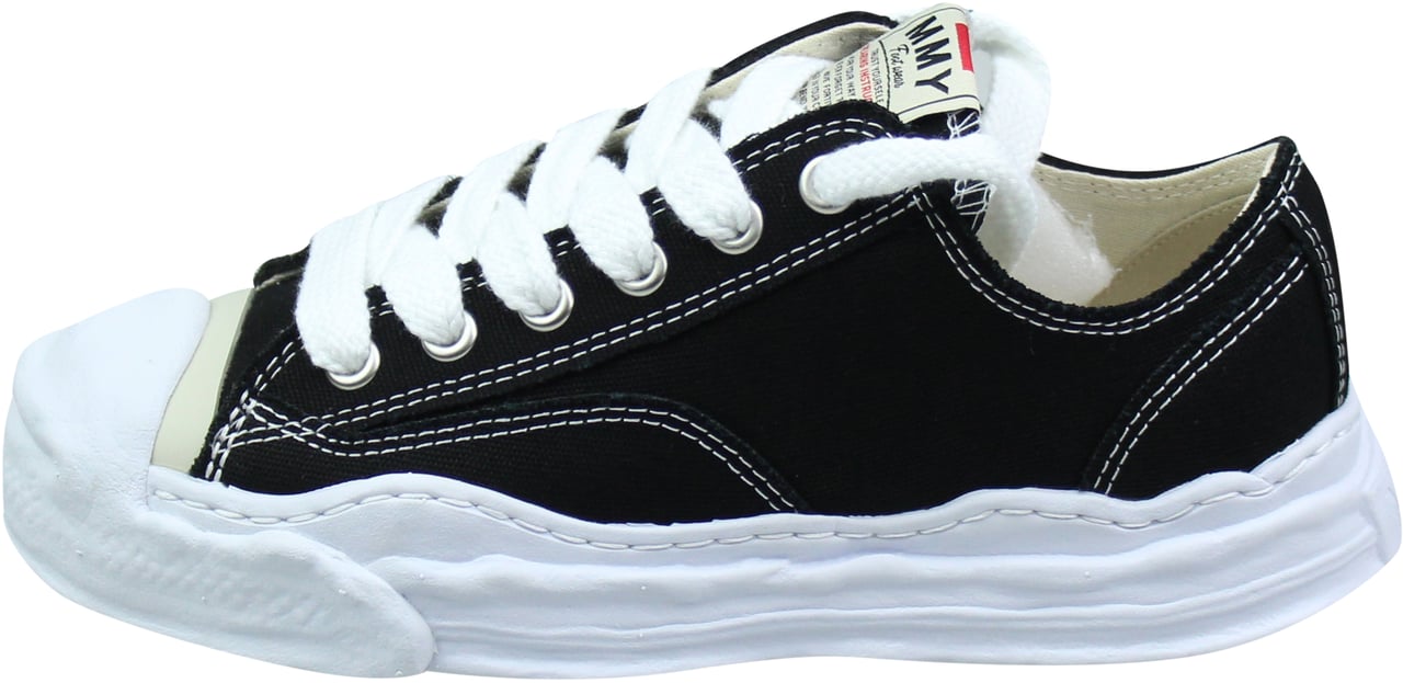 Maison Mihara Yasuhiro Maison Mihara Yasuhiro Hank OG Sole Canvas Low 'Zwart' Zwart