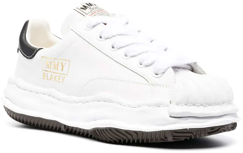 Maison Mihara Yasuhiro Blakey Low Top Sneaker White Wit