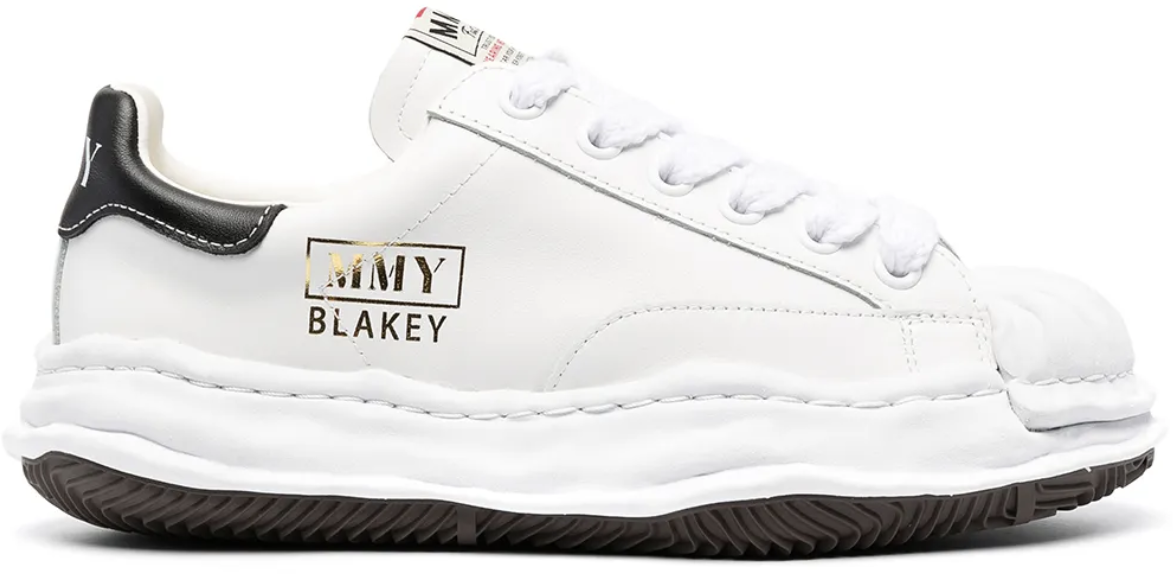 Maison Mihara Yasuhiro Blakey Low Top Sneaker White Wit