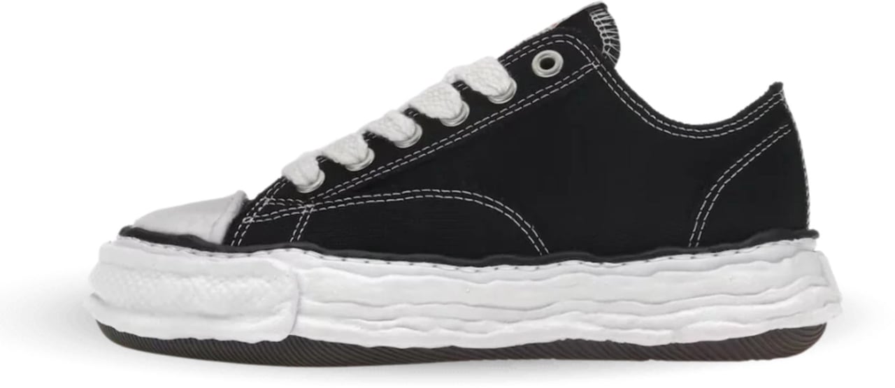 Maison Mihara Yasuhiro Maison Mihara Yasuhiro Peterson OG Sole Canvas Low Frayed Black Divers
