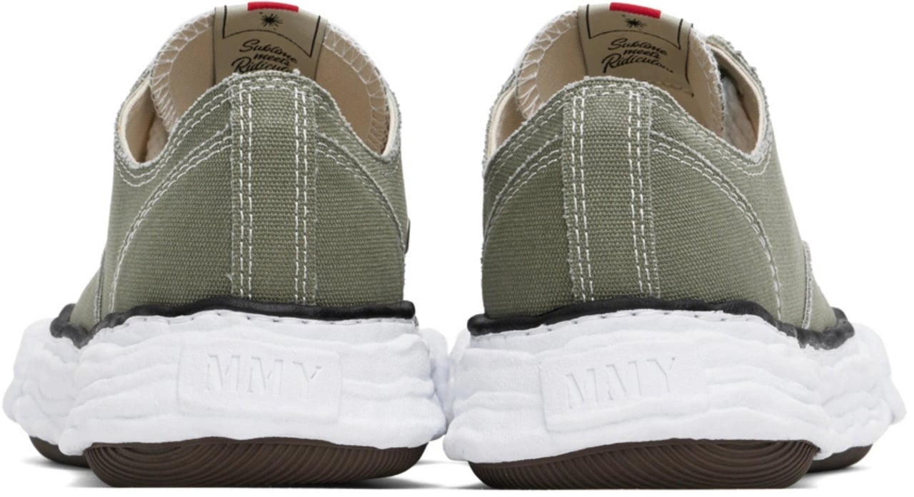 Maison Mihara Yasuhiro Peterson 23 OG Sole Canvas Low Green Divers