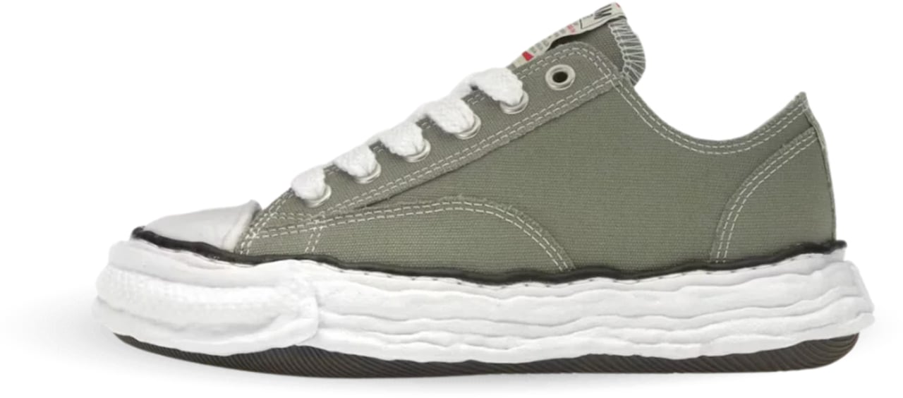 Maison Mihara Yasuhiro Peterson 23 OG Sole Canvas Low Green Divers