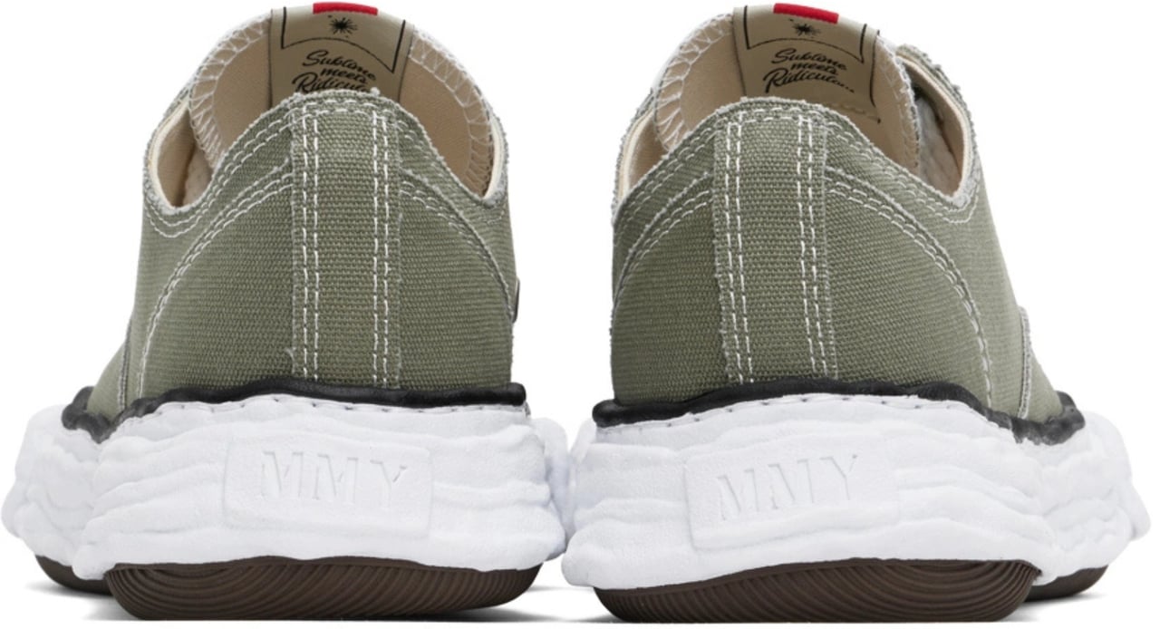 Maison Mihara Yasuhiro Maison Mihara Yasuhiro Peterson 23 OG Sole Canvas Low Green Divers