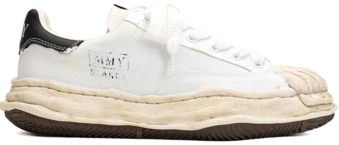 Maison Mihara Yasuhiro Blakey Low Top Sneaker White Wit