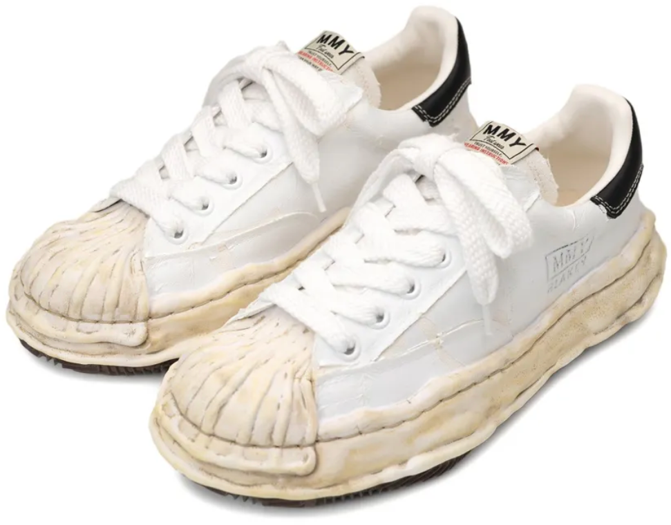 Maison Mihara Yasuhiro Blakey Low Top Sneaker White Wit