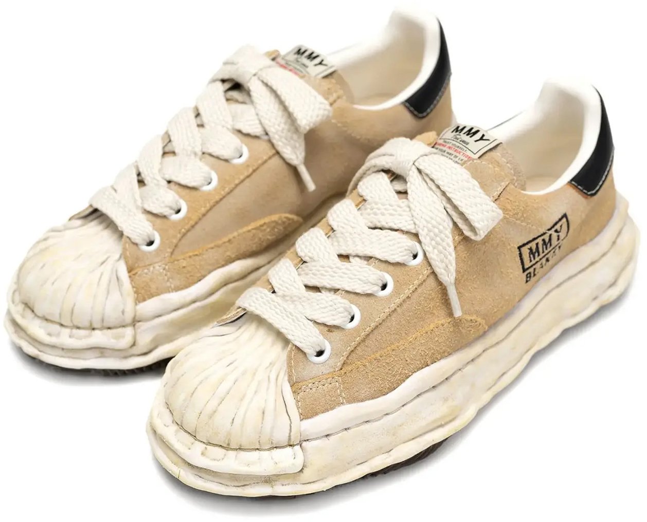 Maison Mihara Yasuhiro Blakey Low Top Sneaker White Wit