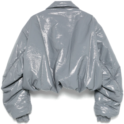 Maison Mihara Yasuhiro Enamel Blouson Gray Grijs
