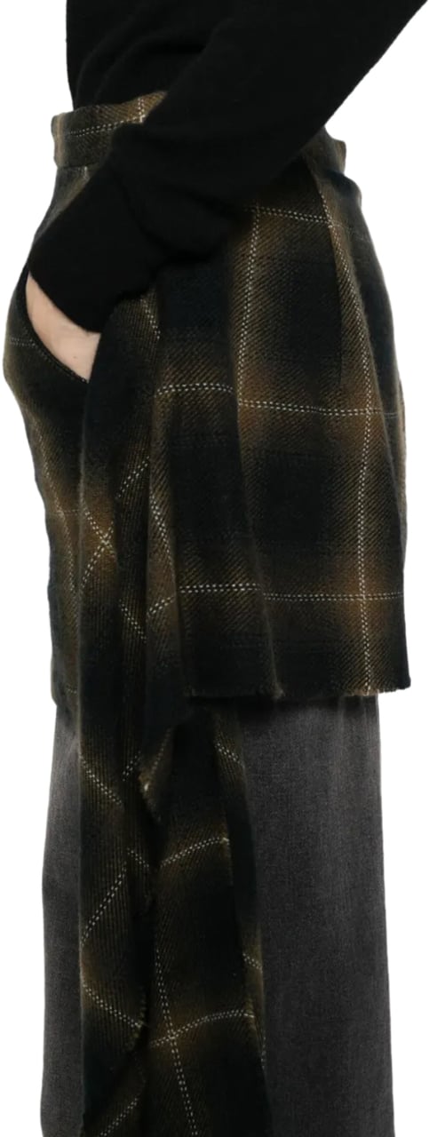 Maison Mihara Yasuhiro Maison Mihara Yasuhiro Muffler Skirt Beige Beige